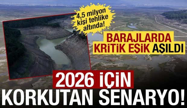 İzmir'de barajlar kuruyor, kritik eşik aşıldı: Önümüzdeki yaz daha tehlikeli olacak!