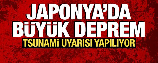 Japonya'da 6.7 büyüklüğünde deprem: Tsunami uyarısı yapıldı