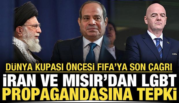 LGBT propagandasına tepki: İran ve Mısır'dan Dünya Kupası öncesi FIFA'ya son çağrı
