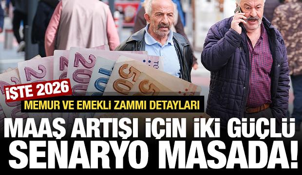 Maaş artışındaki senaryolar gündemde! Memur ve emekli zammında sona gelindi