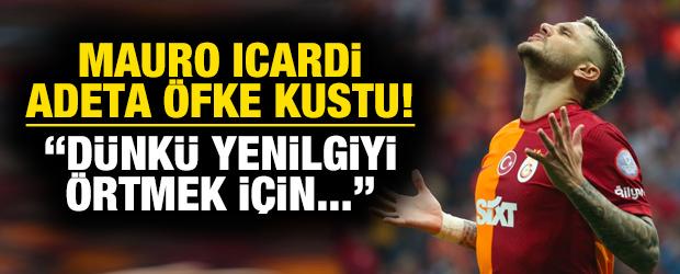 Mauro Icardi adeta öfke kustu: Dünkü yenilgiyi örtmek için...