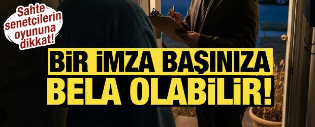 Senette filigran bilmecesi: Bir imza başınıza bela olabilir!