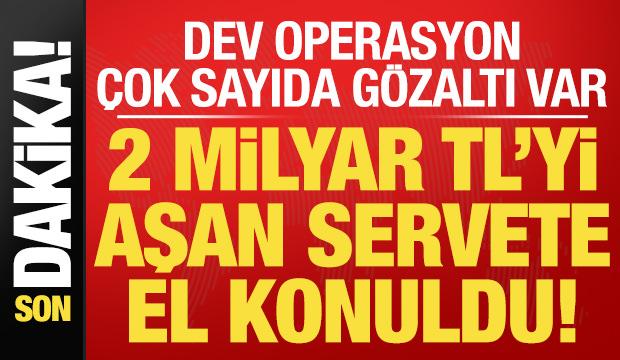 Son dakika haberi: Showbahis çetesi çökertildi: 2 milyar TL'yi aşan servete el konuldu!