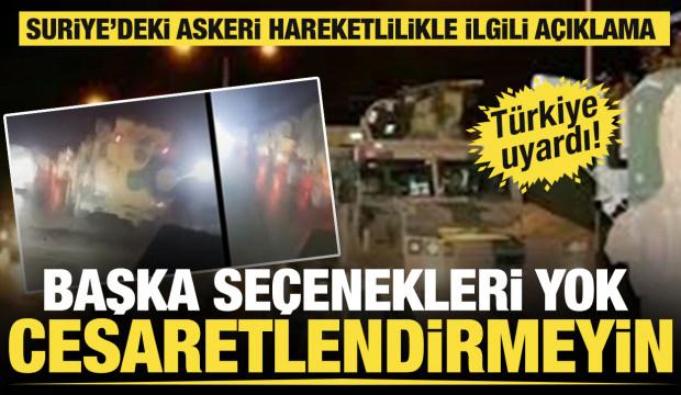 Son dakika... MSB'den net uyarı: SDG'yi cesaretlendirmeyin, başka seçenekleri yok!