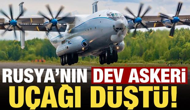 Son dakika: Rusya'da dev askeri kargo uçağı düştü!
