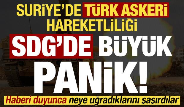 Son dakika: Suriye'de sıcak gelişme! TSK hareketliliği sonrası SDG'yi büyük panik sardı..