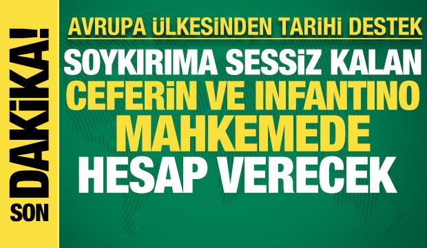 Soykırıma sessiz kalan Ceferin ve Infantino tarih önünde hesap verecek