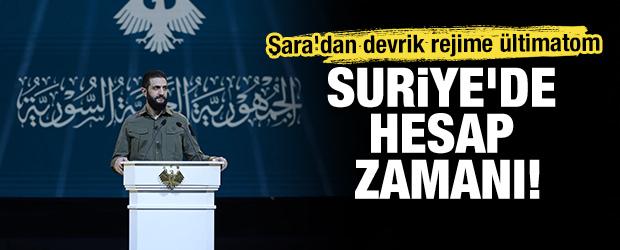 Suriye'de hesap zamanı! Şara'dan devrik rejime ültimatom:Suç işleyen herkes hesap verecek