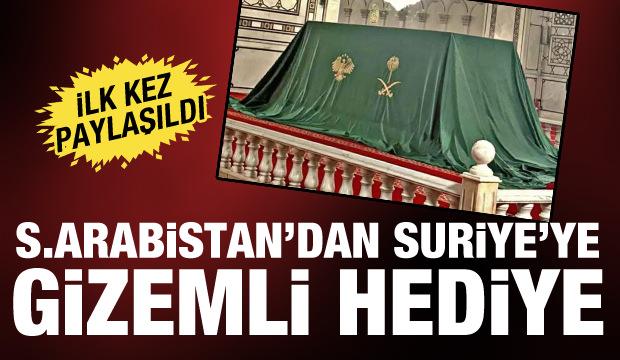 Suudi Arabistan'dan Suriye'ye kutsal hediye! İlk kez paylaşıldı