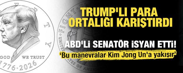 Trump'tan akılalmaz hamle! Yasal boşluğu buldular, kendi portresini paraya bastırıyor!