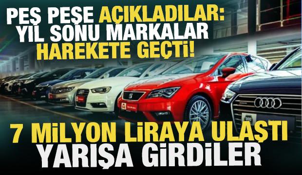 Yıl sonu markalar harekete geçti! Sıfır otomobilde kampanya yarışı