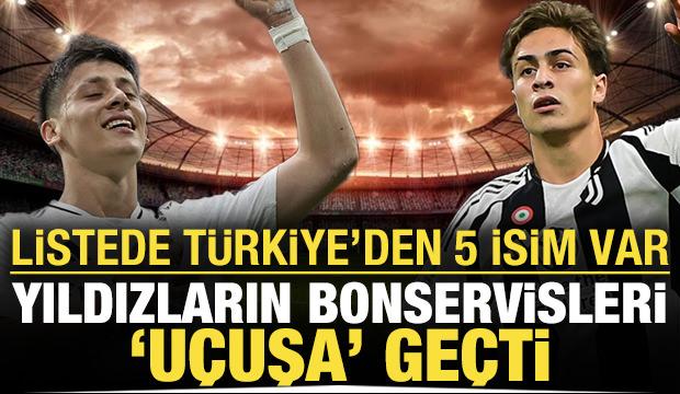 Yıldızlar bonserviste 'uçuşa' geçti: Listede Türkiye'den 5 isim var