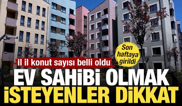 Yüzyılın konut projesinde ilk kura çekimi 29 Aralık'ta yapılacak