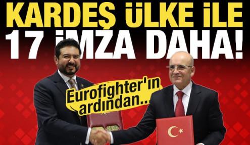 17 alanda kritik işbirliği! Bakan Şimşek duyurdu: Dost &uuml;lkeyle imzalar atıldı!