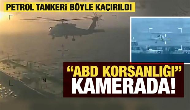 ABD Karayip Denizi'nde petrol tankerini &ccedil;aldı! 