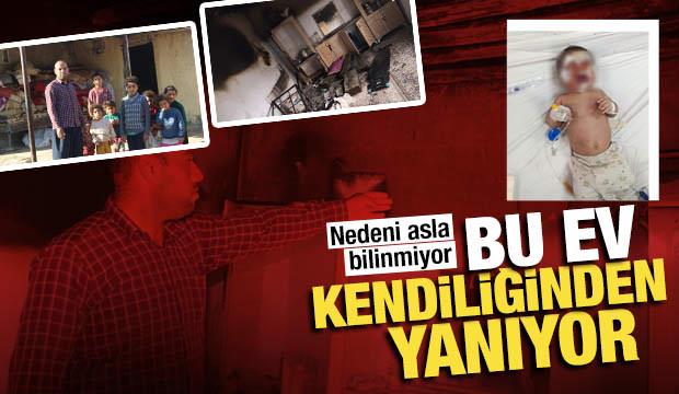 Akılalmaz iddia: Nedeni asla bilinmiyor! Bu ev kendiliğinden yanıyor