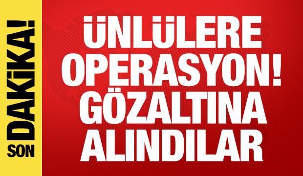 Aleyna Tilki, Danla Bilic ve İrem Sak... &Uuml;nl&uuml;lere uyuşturucu operasyonu