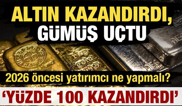 Altın kazandırdı, g&uuml;m&uuml;ş u&ccedil;tu: 2026 &ouml;ncesi yatırımcı ne yapmalı?
