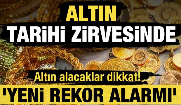 Altın tarihi zirvesine çok yaklaştı! 'Yeni rekor alarmı'