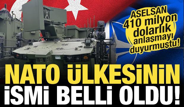 Aselsan, 410 milyon dolarlık ihracatı duyurmuştu! NATO &uuml;lkesinin ismi belli oldu!