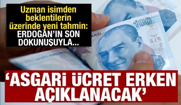 Asgari &uuml;cret zammı erken a&ccedil;ıklanacak! 'Erdoğan'ın dokunuşuyla 30 bin TL olacak'