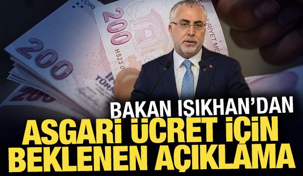 Asgari &uuml;crette ikinci toplantı sona erdi! Bakan Işıkhan'dan ilk a&ccedil;ıklama