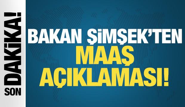 Bakan Şimşek: Emeklilerimizin her zaman yanında olduk!