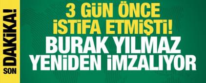 Burak Yılmaz geri d&ouml;n&uuml;yor! 3 g&uuml;n &ouml;nce istifa eden hoca yeniden imza atacak