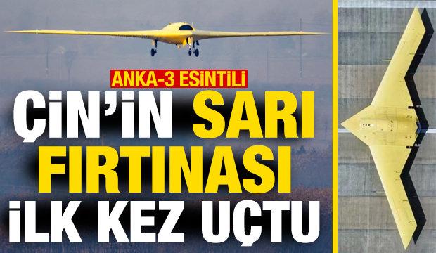 &Ccedil;in'in u&ccedil;an kanatlı İHA'sı CH-7 ilk kez u&ccedil;tu