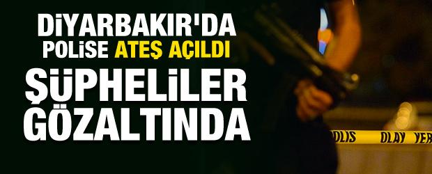 Diyarbakır'da polise ateş a&ccedil;an ş&uuml;pheliler g&ouml;zaltında