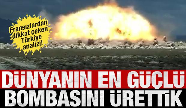 D&uuml;nyanın en g&uuml;&ccedil;l&uuml; bombasını &uuml;rettik! N&uuml;kleer kapasiteye de sahip