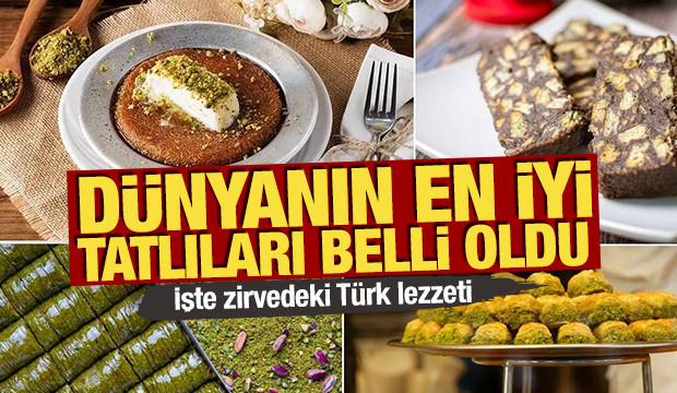 Dünyanın en iyi tatlıları açıklandı: İşte zirvedeki Türk lezzeti