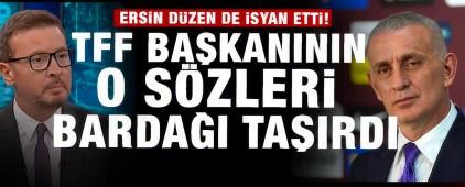 Federasyon başkanının o s&ouml;zleri bardağı taşırdı! Canlı yayında isyan etti