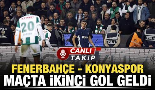 Fenerbah&ccedil;e-Konyaspor! CANLI