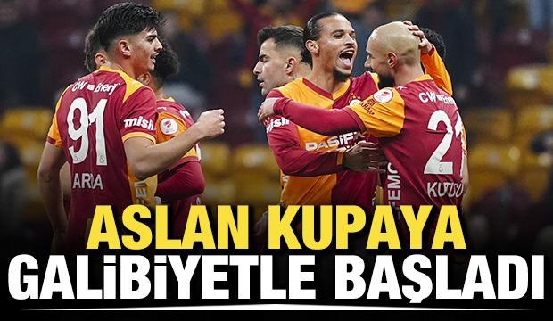 Galatasaray T&uuml;rkiye Kupası'na galibiyetle başladı