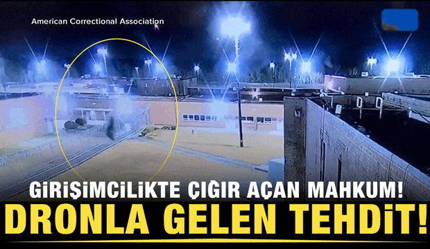 Hapishaneye dronelarla soktular! ABD'de 7 milyon dolarlık operasyon!