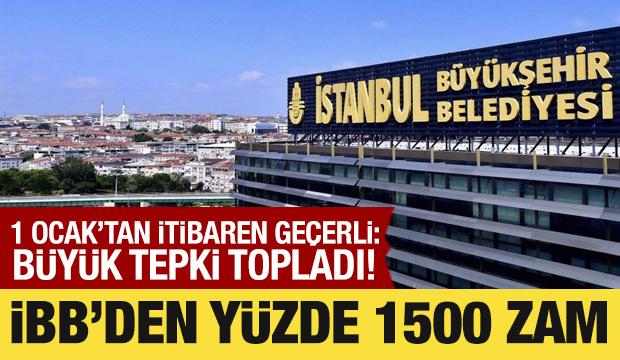 İBB&rsquo;den rekor zam: Turizm taşıma &uuml;cretlerinde y&uuml;zde 1500'&uuml; aşan artış