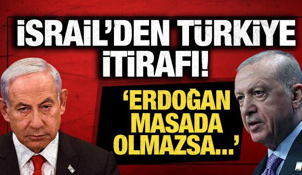 İsrail basınından flaş T&uuml;rkiye itirafı: Gazze'de T&uuml;rkiye masada olmazsa...