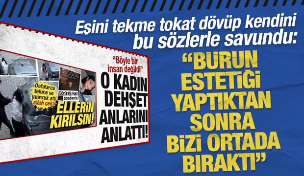 Kağıthane'de boşanma aşamasındaki eşini darbeden ş&uuml;phelinin ifadeleri ortaya &ccedil;ıktı