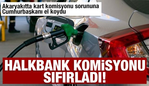 Kart komisyonu sorununa Cumhurbaşkanı el koydu: Halkbank komisyonu sıfırladı
