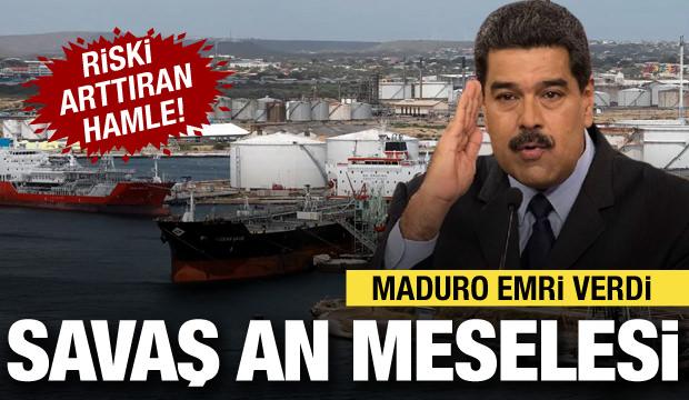 Maduro emir verdi: Venezuela'dan ABD ile &ccedil;atışma riskini artıran cevap