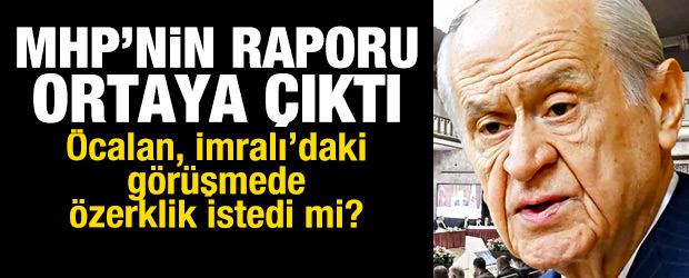 MHP'den &uuml;&ccedil; aşamalı Ter&ouml;rs&uuml;z T&uuml;rkiye raporu