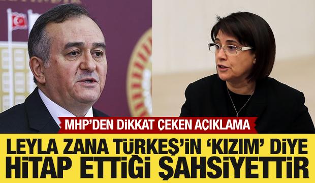 MHP'li Ak&ccedil;ay: Leyla Zana, Alparslan T&uuml;rkeş'in 'kızım' diye hitap ettiği şahsiyettir