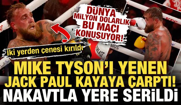 Mike Tyson'ı yenen Jack Paul d&uuml;nyanın konuştuğu ma&ccedil;ta nakavt oldu! Milyonlarca dolar &ouml;d&uuml;l