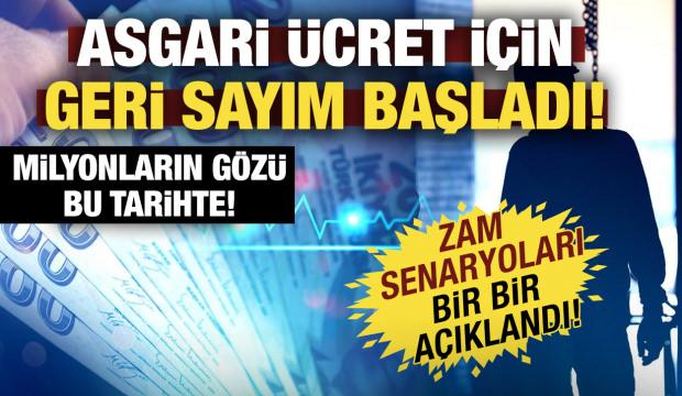 Milyonların g&ouml;z&uuml; asgari &uuml;crette! Ne kadar zam bekleniyor?