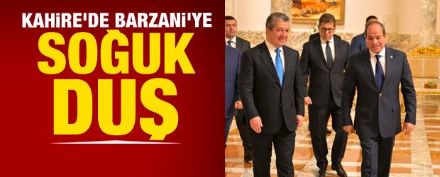 Sisi, Barzani'yi kabul etti: Irak'ın toprak b&uuml;t&uuml;nl&uuml;ğ&uuml; kırmızı &ccedil;izgimizdir