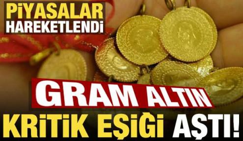 Son dakika: Altın yeniden y&uuml;kselişe ge&ccedil;ti! Kritik eşiği aştı...