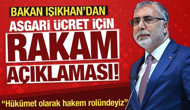 Son Dakika: Bakan Işıkhan'dan Asgari &uuml;cret i&ccedil;in 'rakam' a&ccedil;ıklaması! 