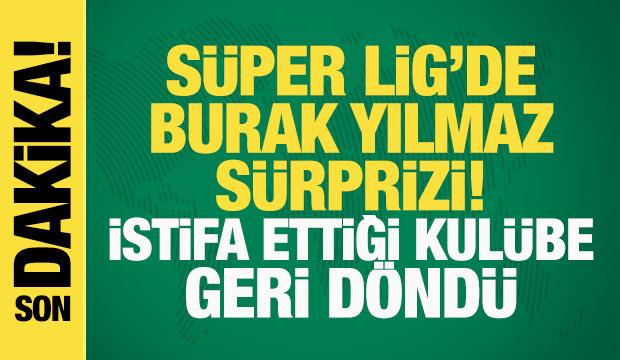 Son dakika: Ge&ccedil;en hafta istifa etmişti! Burak Yılmaz, yeniden Gaziantep FK'ye hoca oldu