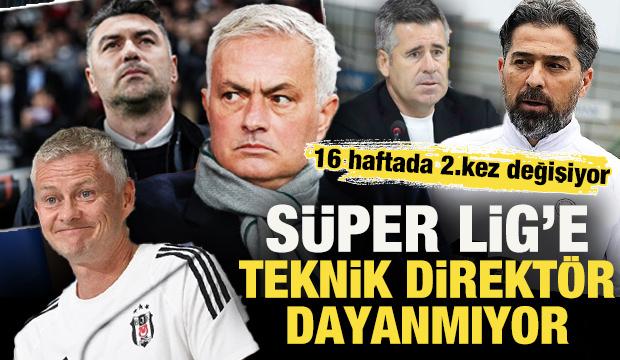 Süper Lig'e teknik direktör dayanmıyor! 16 haftada 2. kez hoca değişiyor